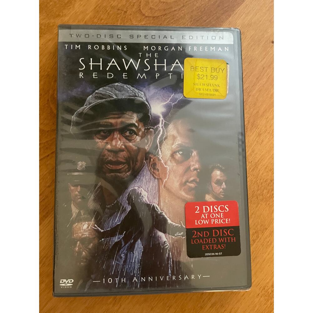 The Shawshank Redemption (DVD, 2004, 2-Disc Set, Special Edition) New & Sealed